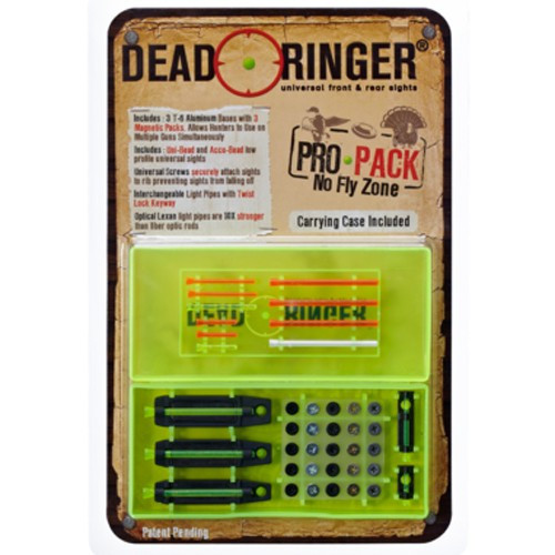 Мушка Dead Ringer PRO-PACK набір 5 мушок, 10 кольор. вставок, кейс д/зберігання
