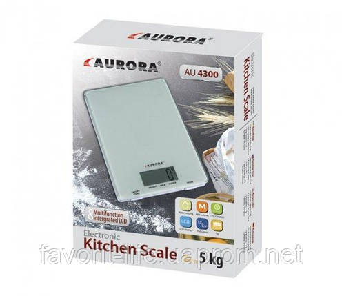 Ваги кухонні Aurora AU 4300 (63365), фото 2