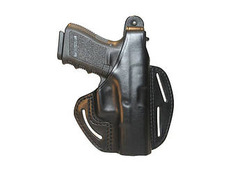 Кобура BLACKHAWK 3-SLOT PANCAKE HOLSTER для Glock 17/22 /31 шкіра ц:чорний