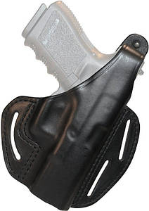 Кобура BLACKHAWK 3-SLOT PANCAKE HOLSTER для Glock 19/23/32/36 шкіра ц:чорний