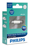 Автолампа Philips Ultinon LED для салону автомобіля (температура 6000K) 38