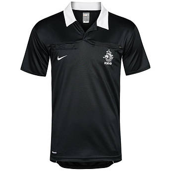 Футболка Nike Referee Jersey Netherlands KNVB 258399-010, Чорний, Розмір (EU) — S