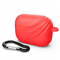 Чохол для навушників Apple AirPods Pro Alitek Wave Red + карабін