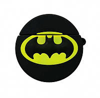 Чехол для наушников Apple AirPods Alitek Marvel Бэтмен (круг) + карабин