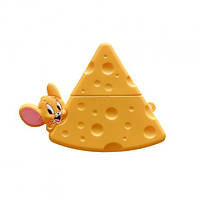 Чохол для навушників Apple AirPods Pro Alitek Мишка та сир + карабін