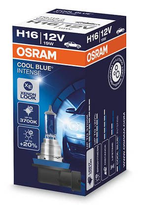 Автолампи Osram Cool Blue Intense H16 12V 19W PGJ19-3 (64219CBI), фото 2