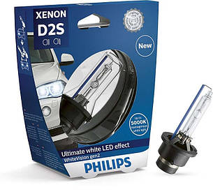 Лампи Philips Xenon WhiteVision gen2 D2S 85122WHV2, фото 2