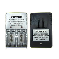 Зарядний пристрій PR-828A для акумуляторів AA/AAA/9V/Ni-Cd/Ni-MH.