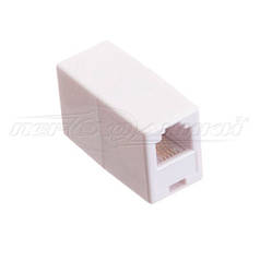 Телефонний з'єднувач RJ11, гніздо — гніздо (6P-4C)