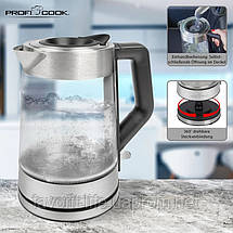 Електрочайник Profi Cook PC-WKS 1190 G (7849), фото 3