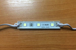 Світлодіодний модуль SMD 5054 3 світлодіоди 120* білий IP65 Код.58690