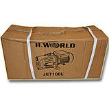 Поверхневий насос для води JET100L (чуг. довгий) HWD(Grundfos) гарантія 2 роки, фото 2