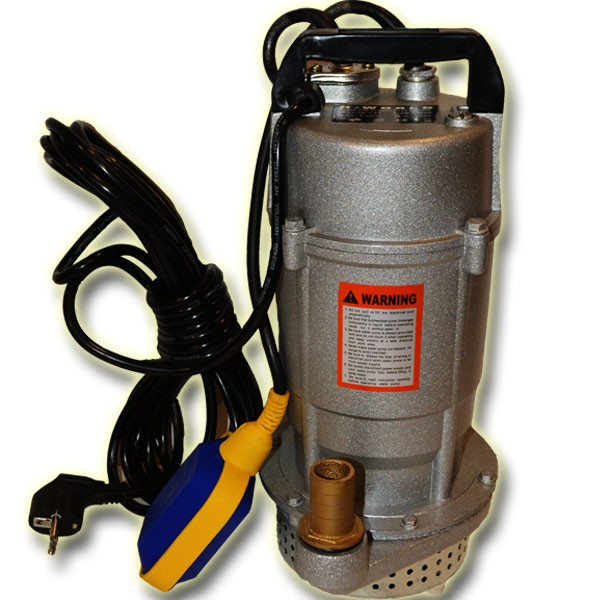 Дренажний насос чавунний корпус QDX 1.5-16-0.37 (металік) H. World, фото 1