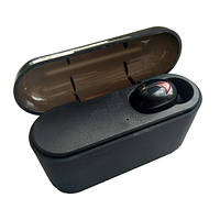 Бездротовий навушник Bluetooth з мікрофоном HBQ-Q32 Single Logo Чорні