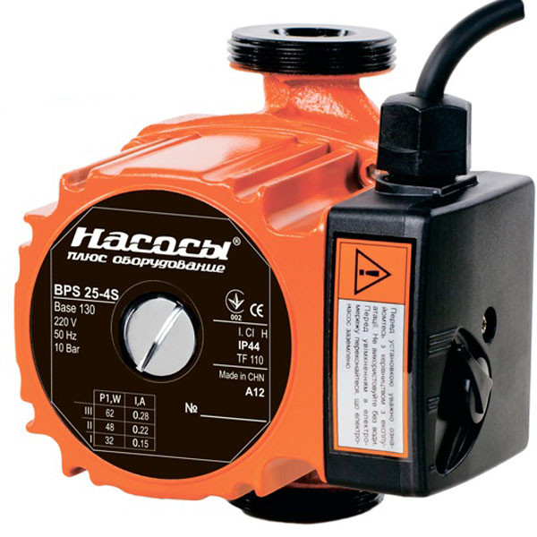 Циркуляційний насос BPS 25-4S-130 «Насоси+», фото 1