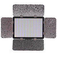 Світло накамерне та студійне зі шторками Alitek LED-320AS (біколор)