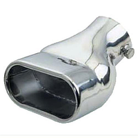 Насадка на глушник з нержавіючої сталі діаметр 6,35 см товщина 1,5 мм