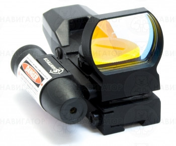 Коліматорний приціл SightecS Laser Dual Shot Reflex Sight відкритий (FT13002-DT), фото 1