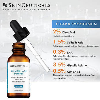 SkinCeuticals Blemish + AGE Defense Serum Сироватка проти недоліків і ознак старіння, 30 мл, фото 2