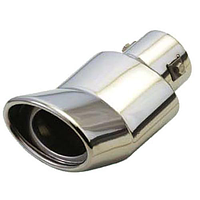 Насадка на глушник з нержавіючої сталі діаметр 6,09 см товщина 1,5 мм