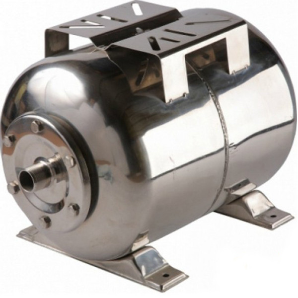 Бак для насосної станції на 24 літри. Нержавіюча сталь.Гідроакумулятор H. World, Китай, фото 1