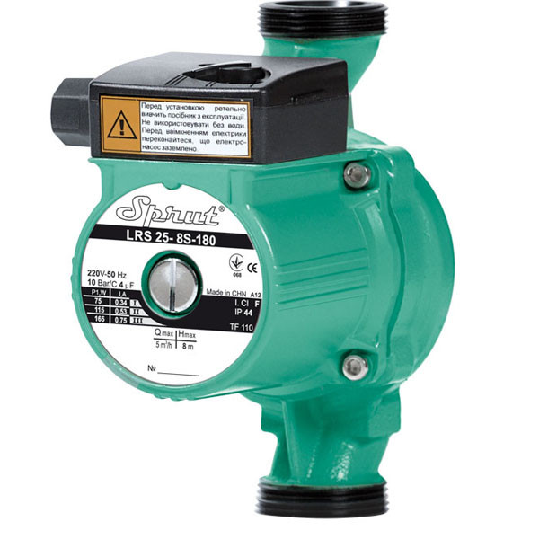 Циркуляційний насос LRS 25-8S-180 Sprut, фото 1