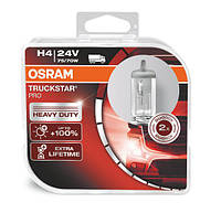 Автолампи OSRAM Truckstar PRO H4 24 V 75/70 W P43T на 100% більше світла (2 шт.) 64196TSP-HCB