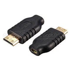 Переходник micro HDMI (F) - mini HDMI (M)