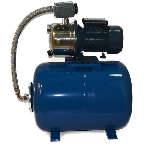 Насосна станція на базі насоса JY1000 HWD (EuroDelta) нержавійка на баку 50л (гарантія 2 роки), фото 1