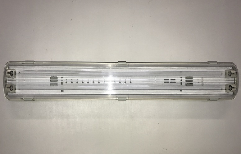 Лінійний світильник під світлодіодні лампи SL-20 2х10W Т8 IP65 Код.58826