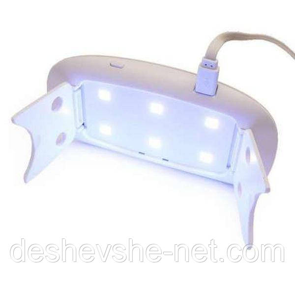Лампа нового покоління Sunmini (6w Led+Uv) для полімеризації гель-лаків