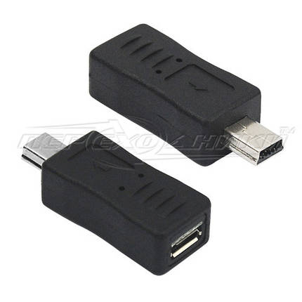 Переходник USB 2.0 micro AF - mini AM, фото 1