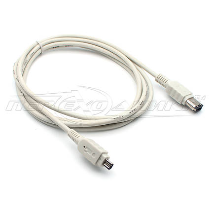 Кабель FireWire (IEEE 1394) 6p/4p, 1.8 м, фото 2