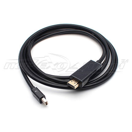 Кабель Mini DisplayPort (Thunderbolt) to HDMI, 2 м, фото 2