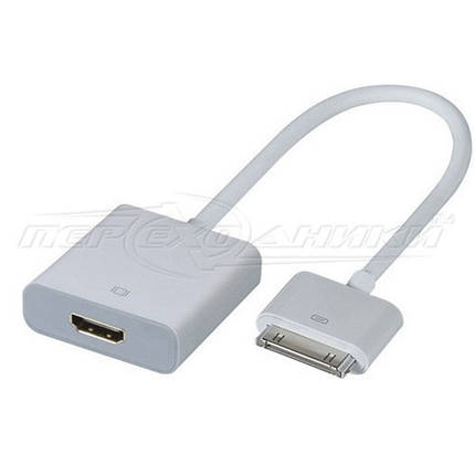 Адаптер Apple 30-pin to HDMI (F), 0.15 м, фото 1