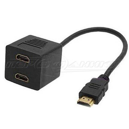 Пасивний Splitter HDMI (M) to 2x HDMI (F), фото 2