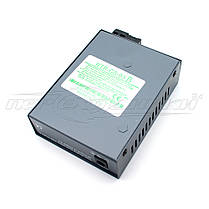 Медіаконвертер 1550 WDM (IC+175), 10/100/1000 Мбіт одноволоконний Full/Half duplex, 20 км, фото 4