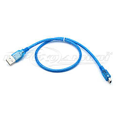 Кабель USB 2.0 AM — mini USB 5 pin (висока якість), 0.5 м