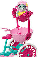 Черепашка Тейлі прогулянка на велосипеді Набір Enchantimals Built for Two Doll Playset, Turtle&Tricycle, фото 4