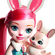 Велика лялька Енчантималс Брі Банні та зайчик Твіст Enchantimals Bree Bunny Doll  31 см ОРИГИНАЛ, фото 4