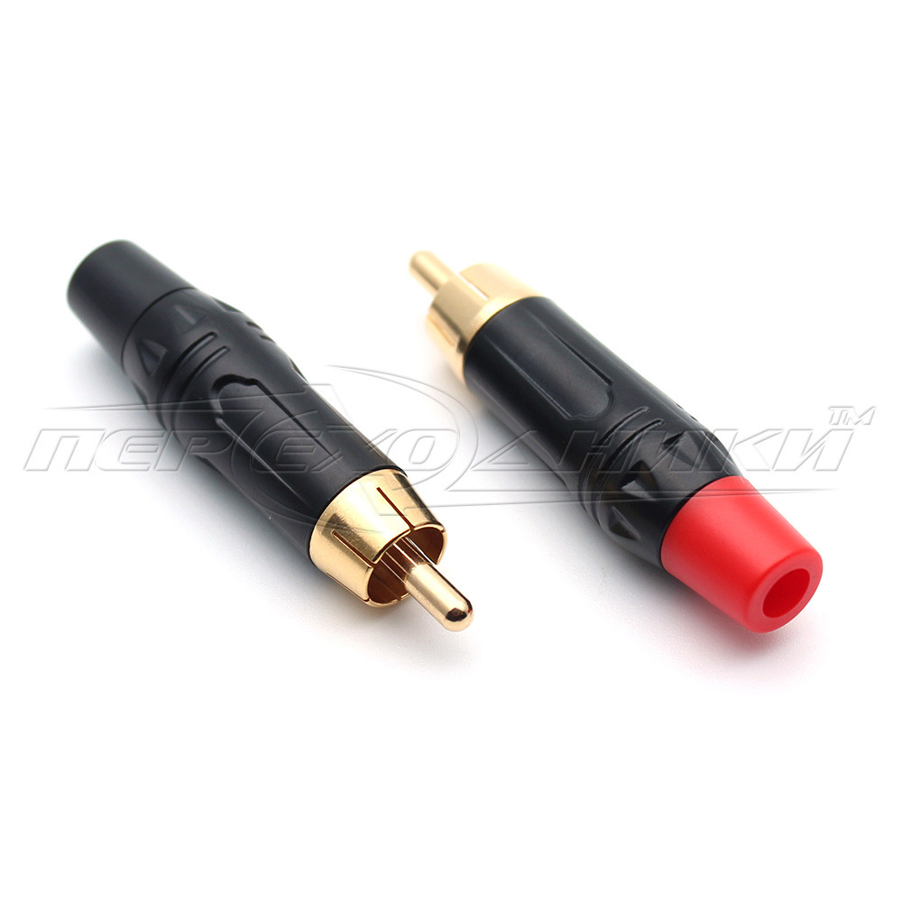 Роз'єм штекер RCA High Quality (метал)