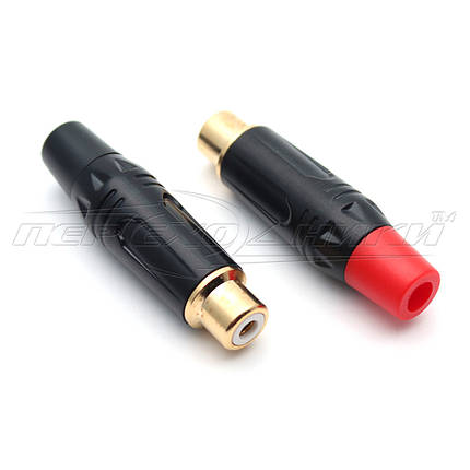 Роз'єм гніздо RCA High Quality (метал), фото 1