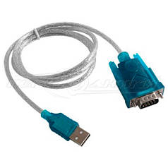 Кабель USB 2.0 to RS-232 Com DB9 (CH340), 1 м