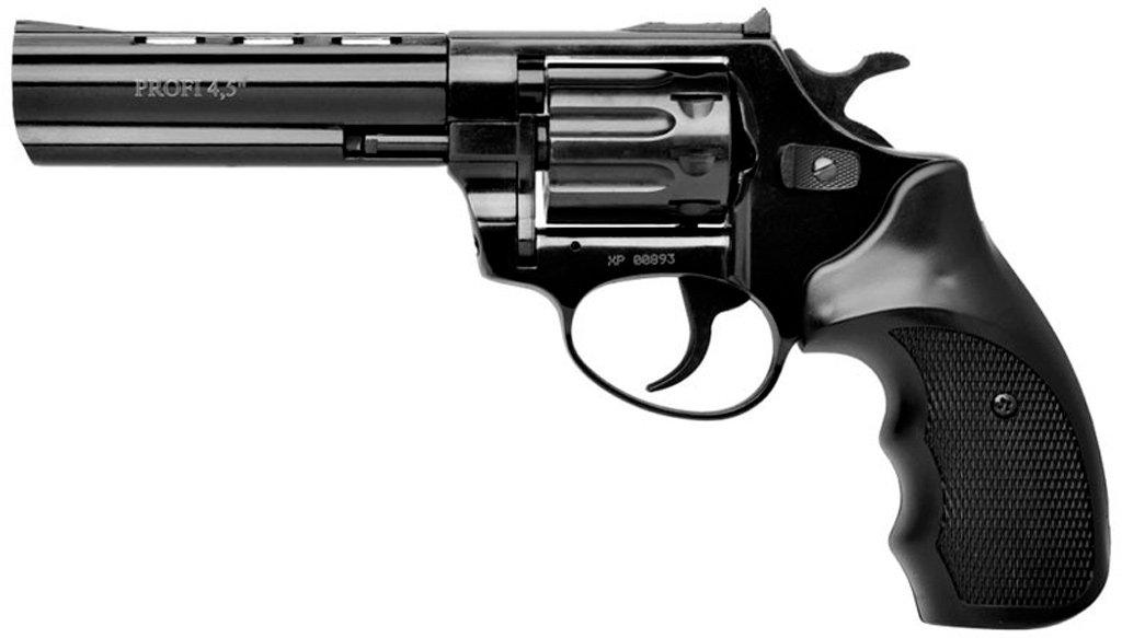 Револьвер під патрон Флобера PROFI-4.5" черн/пласт