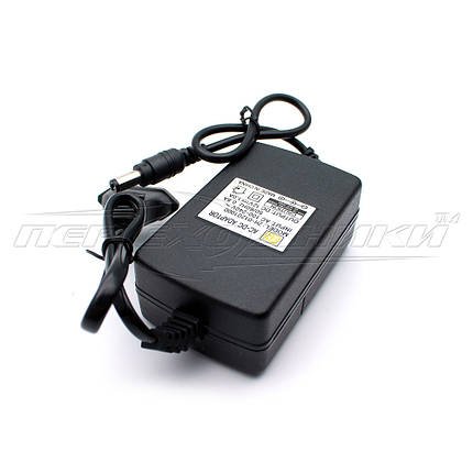 Імпульсний блок живлення 12 V 1 A (12 Вт), штекер 5.5х2.1 мм, 0.9 м (добру якість), фото 3