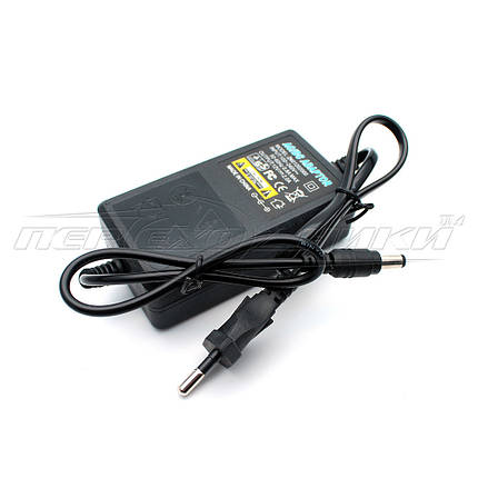 Імпульсний блок живлення 12 V 2 A (24 Вт), штекер 5.5х2.5 мм, 1 м (добру якість), фото 2