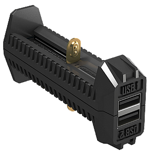 Двоканальне ЗУ Nitecore F2 з функцією PowerBank