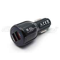QC3.0 Автомобильное зарядное устройство USB 3.4A (2USB), фото 2
