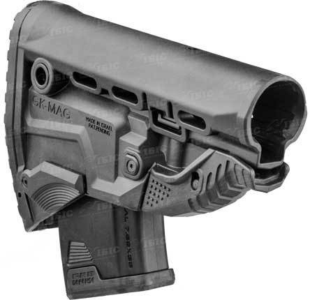 Приклад FAB Defense GK-MAG Survival Buttstock для АК без адаптера. Колір - чорний, фото 1
