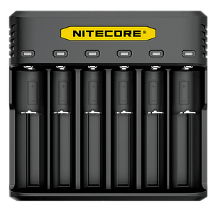 Швидке шестиканальное зарядний пристрій Nitecore Q6